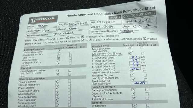 Honda HR-V 1.5 eHEV Advance 5dr CVT 