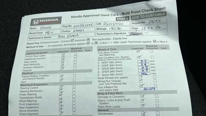 Honda HR-V 1.5 eHEV Advance 5dr CVT 